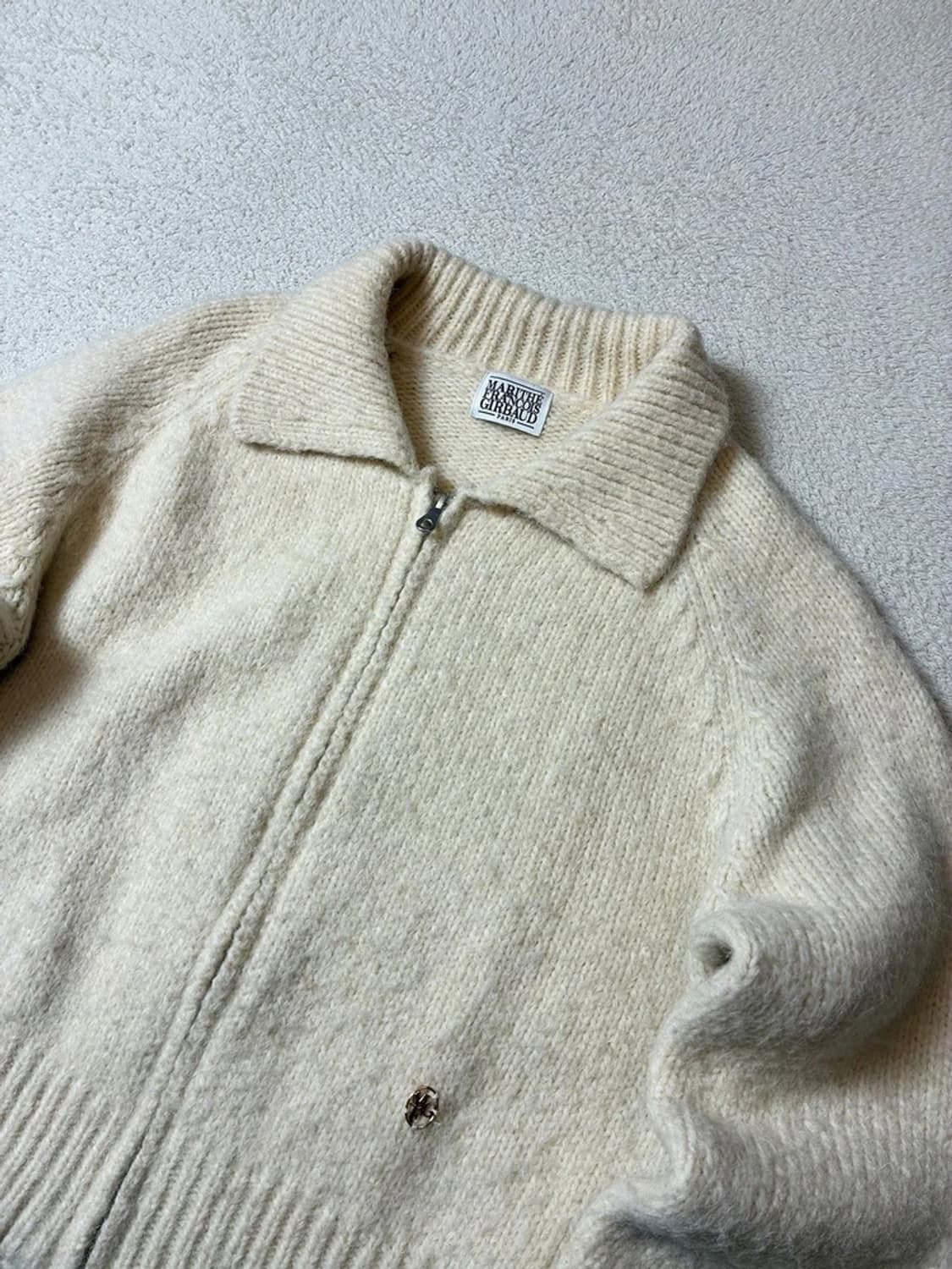 마리떼프랑소와저버 헤이리 니트 집업 가디건 PN7957 상품이미지2