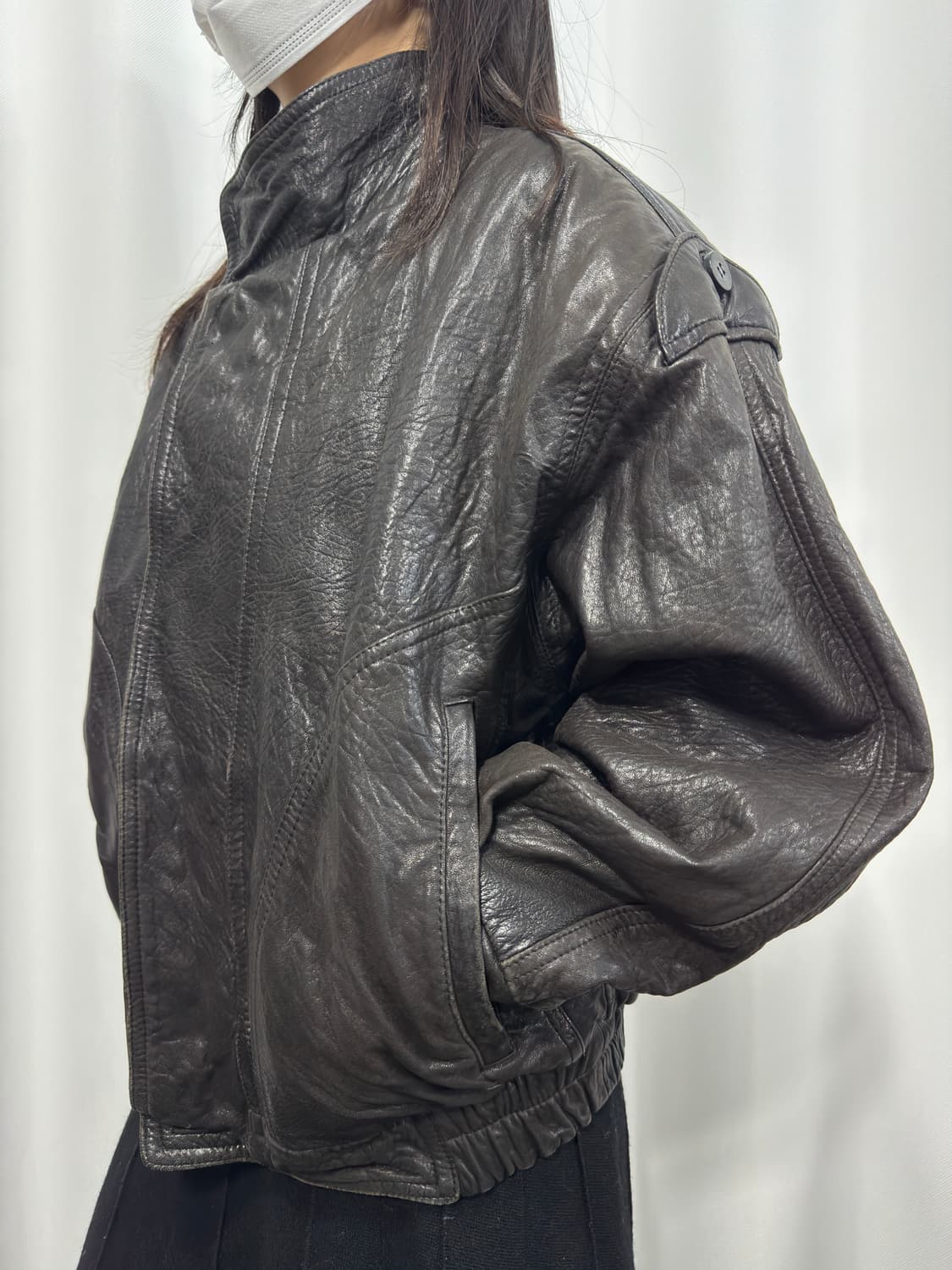 comstock leather jacket 상품이미지4