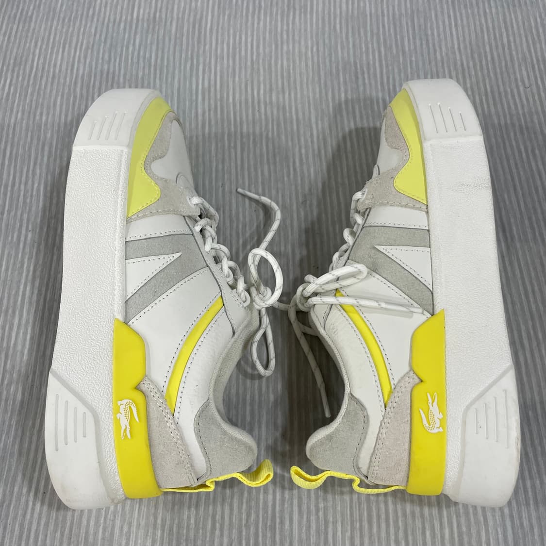 677) 라코스테 컵솔 스니커즈 240mm 상품이미지6