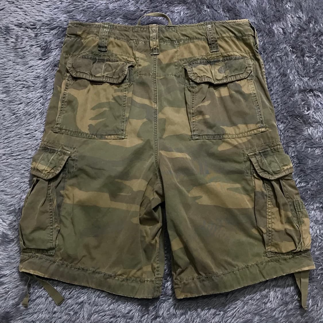 [[M] 아베크롬비(AF) 밀리터리/카모플라주 카고 하프 팬츠p142 상품이미지2