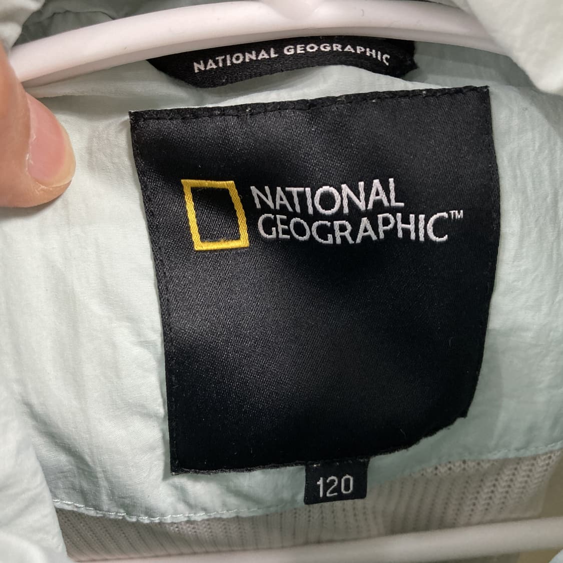 내셔널지오그래픽 키즈 후드바람막이 120 상품이미지3