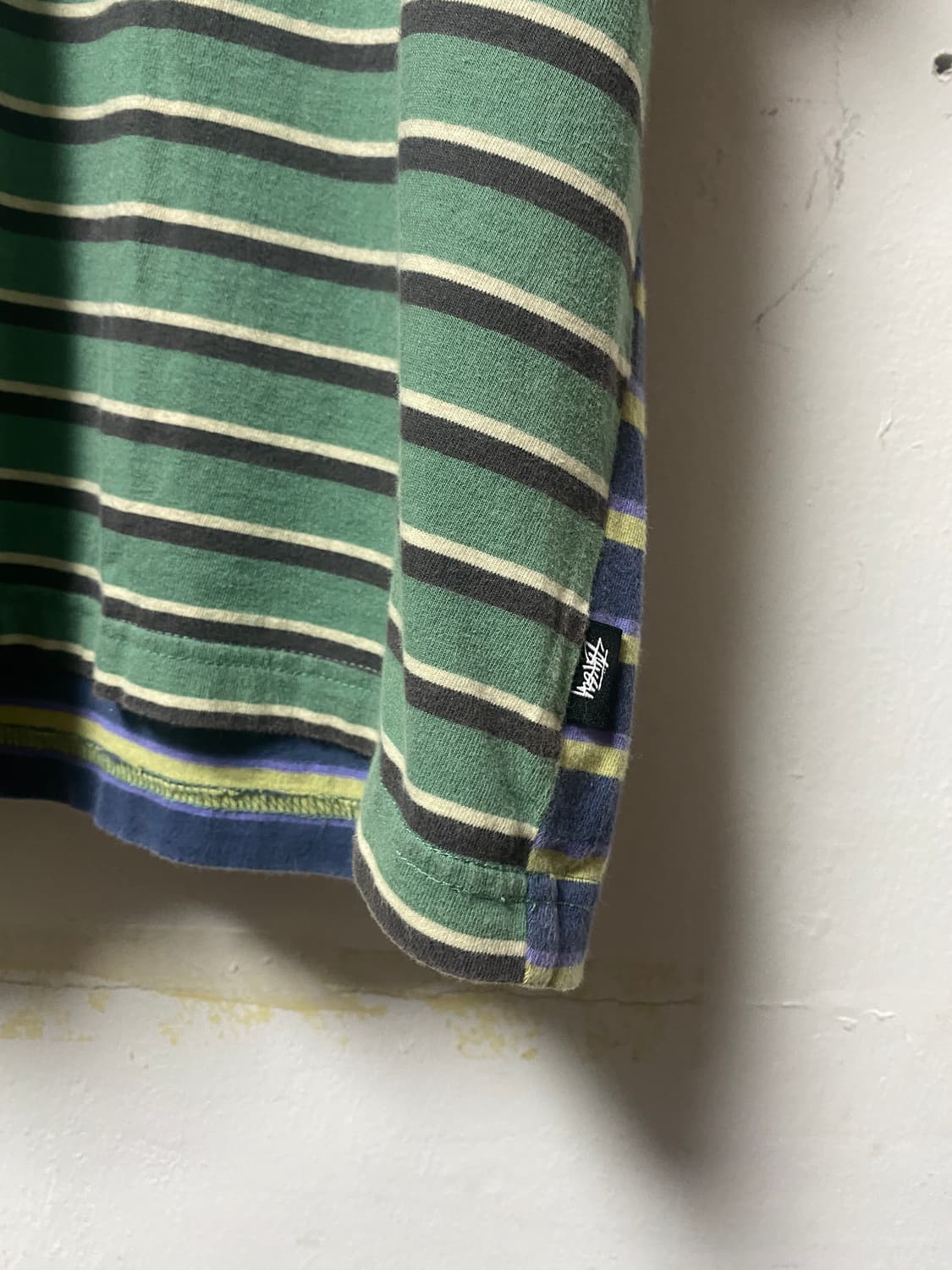 Stussy Contrast Stripe Pocket T-Shirt 상품이미지5
