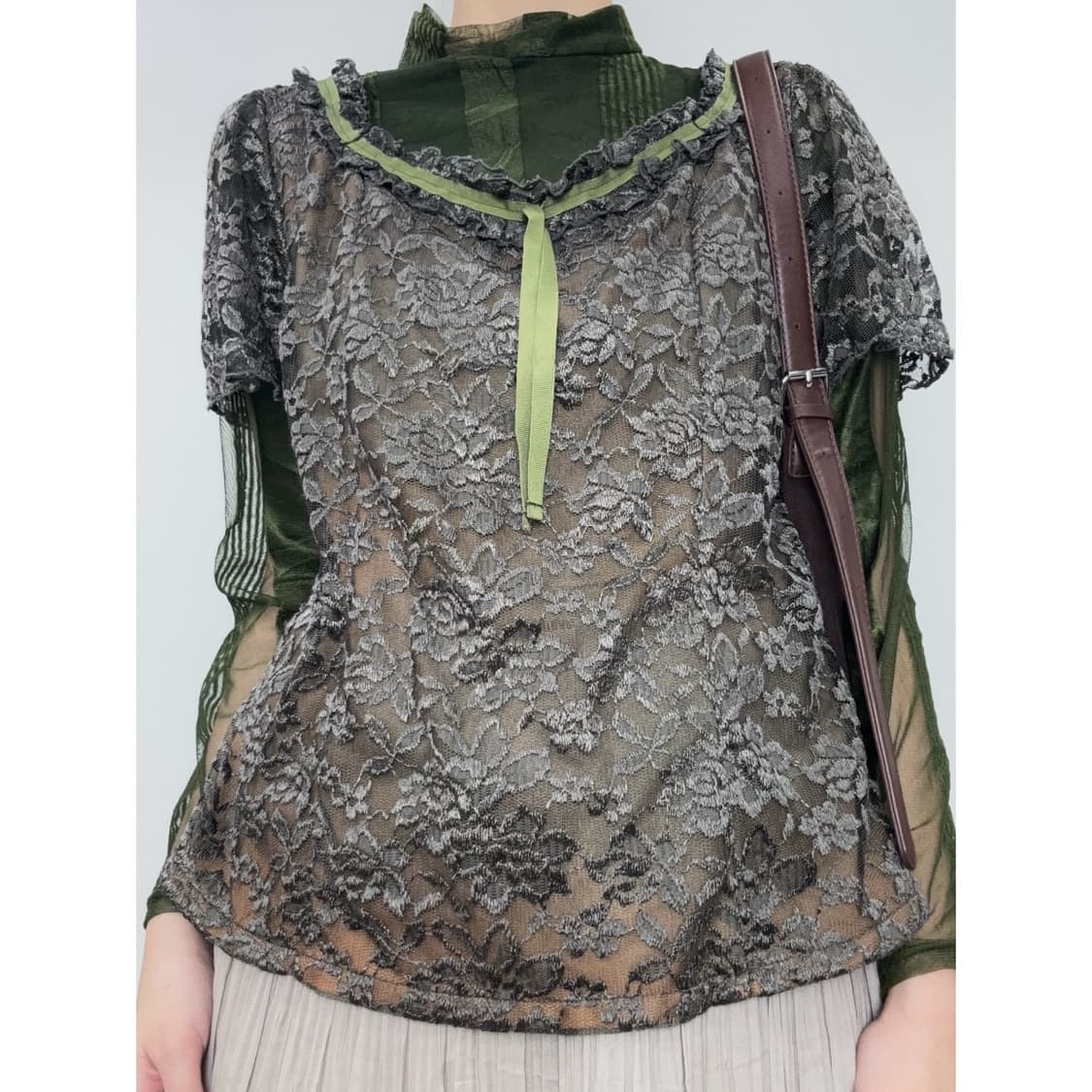 빈티지 그런지페어리 블라우스 상품이미지1