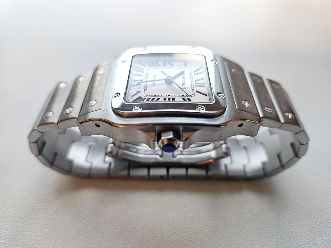 까르띠에 산토스 갈베 XL 스틸 오토매틱 상품이미지4