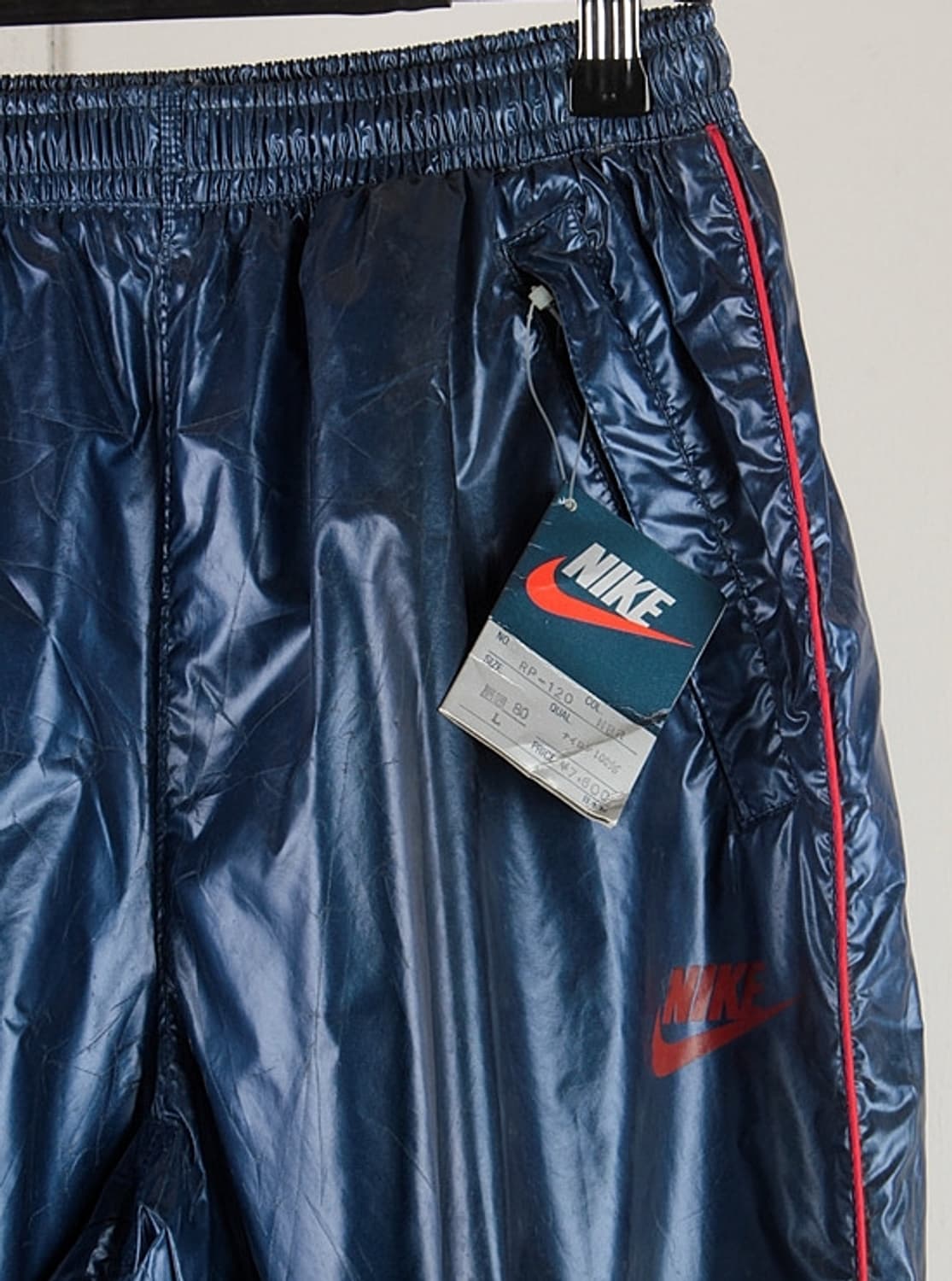80s vtg NIKE training pants 상품이미지2