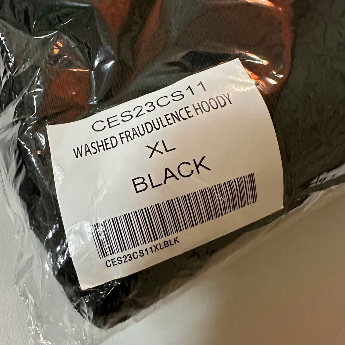 카브엠트 워시드 프라듈란스 후드 블랙 - 23SS 상품이미지4