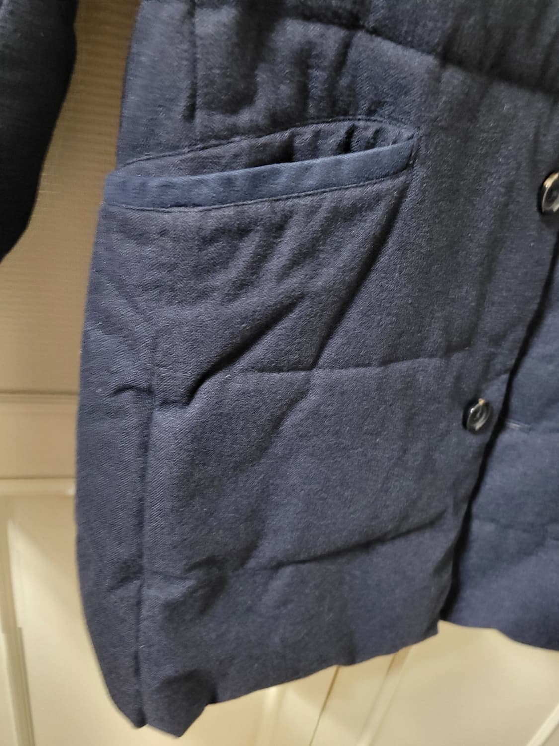 코오롱 시리즈 에피그램 구스 거위털 정장패딩 자켓 S 95/170 사이즈 상품이미지3