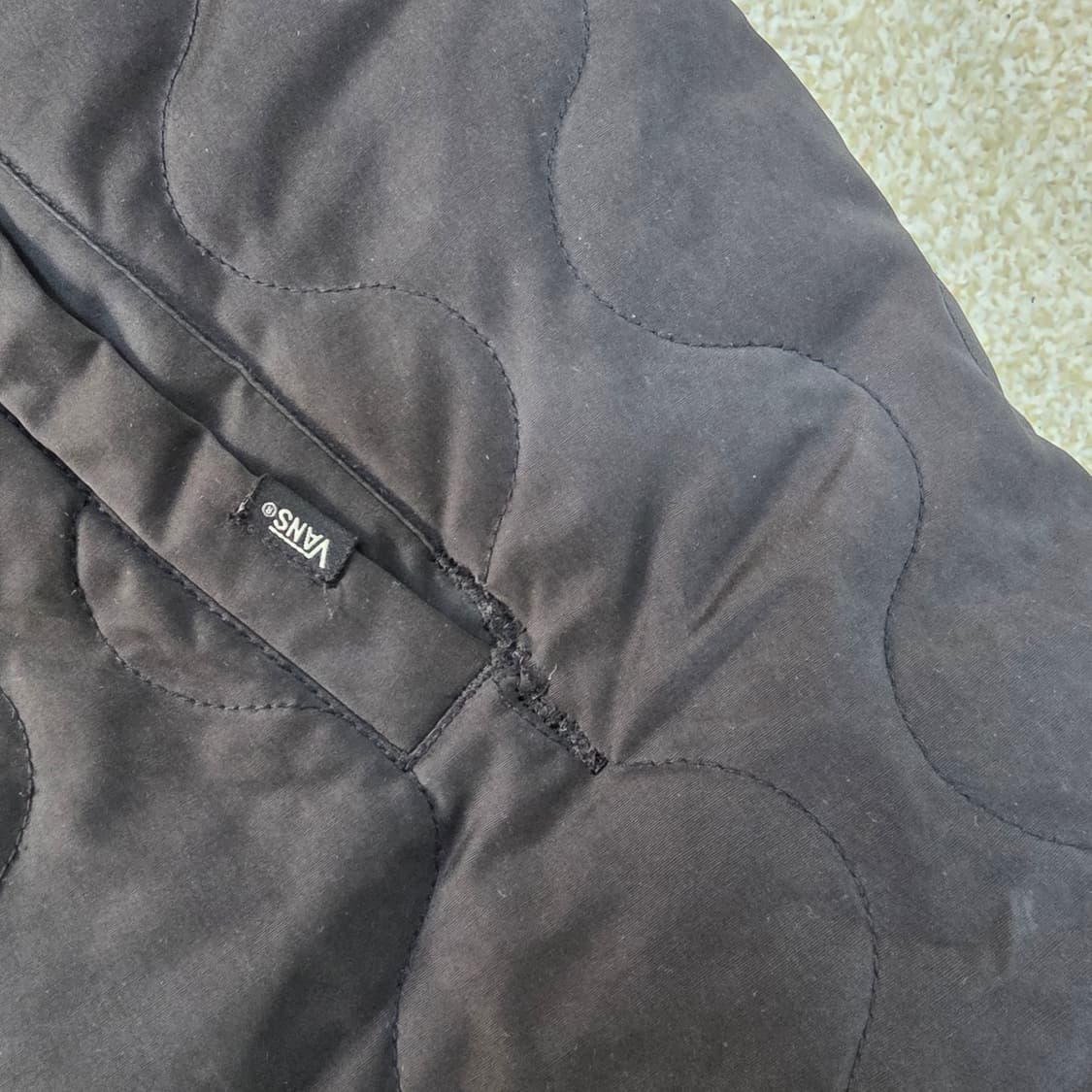 [L] 반스 퀄팅 누빔 코치자켓 1222J 상품이미지4