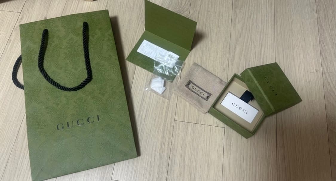 구찌 인터로킹 하트링 반지  상품이미지2