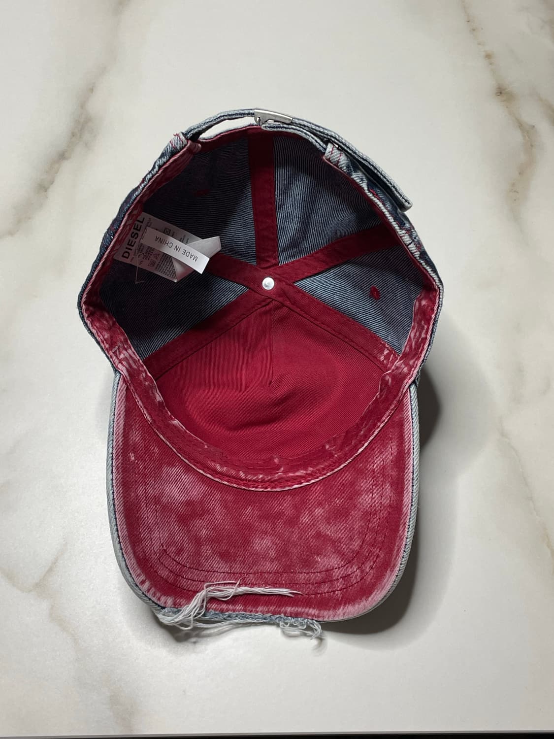 디젤 데님 볼캡 상품이미지4