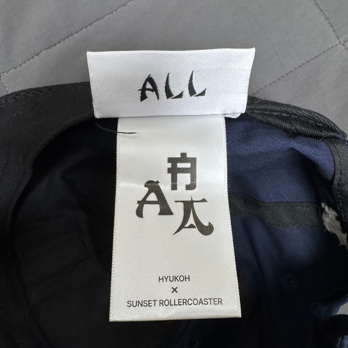 혁오x선셋 롤러코스터 AAA 콘서트 MD 홀로그램 볼캡 네이비 새상품 상품이미지5