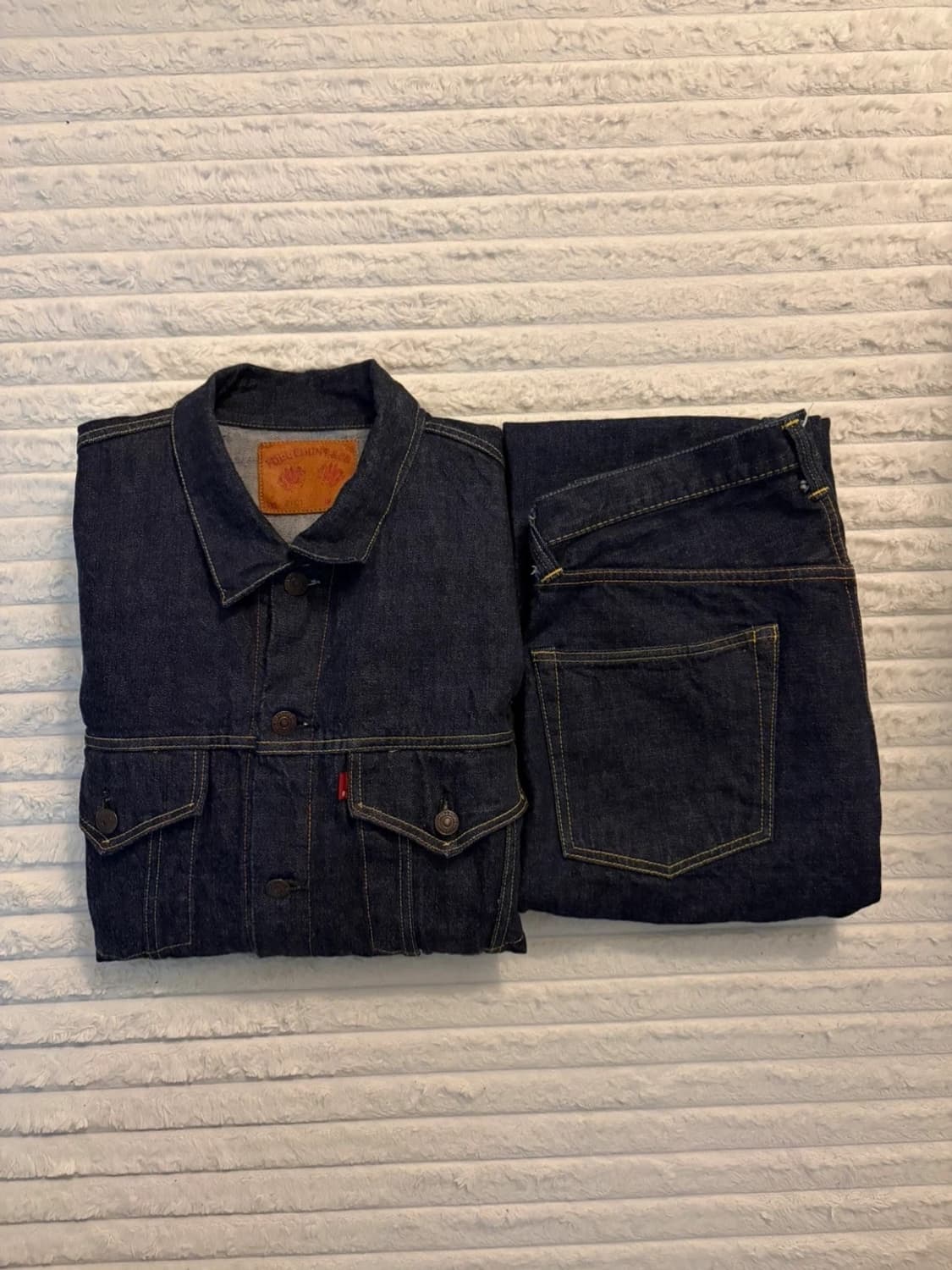 풀카운트 2101_44사이즈, 1101 데님 셋업 W35/L34 상품이미지1