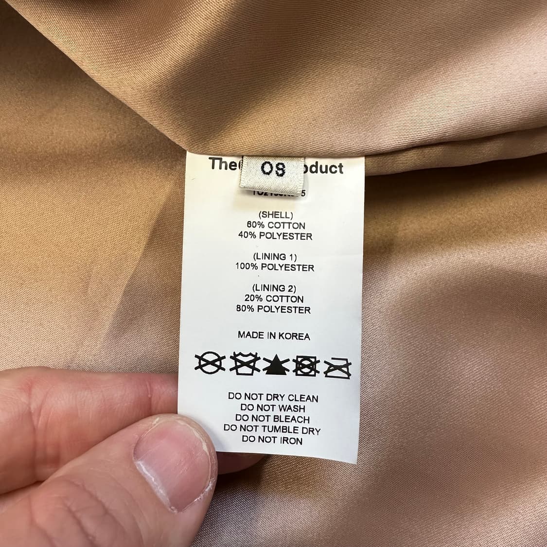 TheOpen Product 베이지 자켓 [실측 확인] 상품이미지5