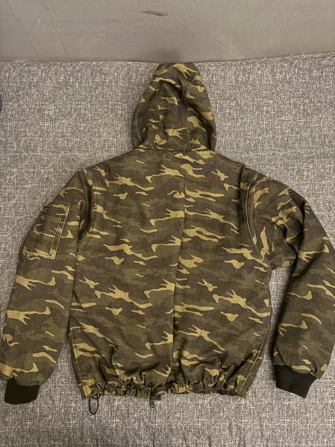 that’s life 빈티지 스타일 로고 덕 파이어맨 자켓 상품이미지2