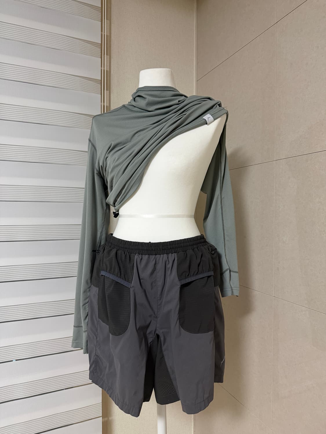 케일 cayl 라이트 트레일 쇼츠 반바지 그레이 S 상품이미지1