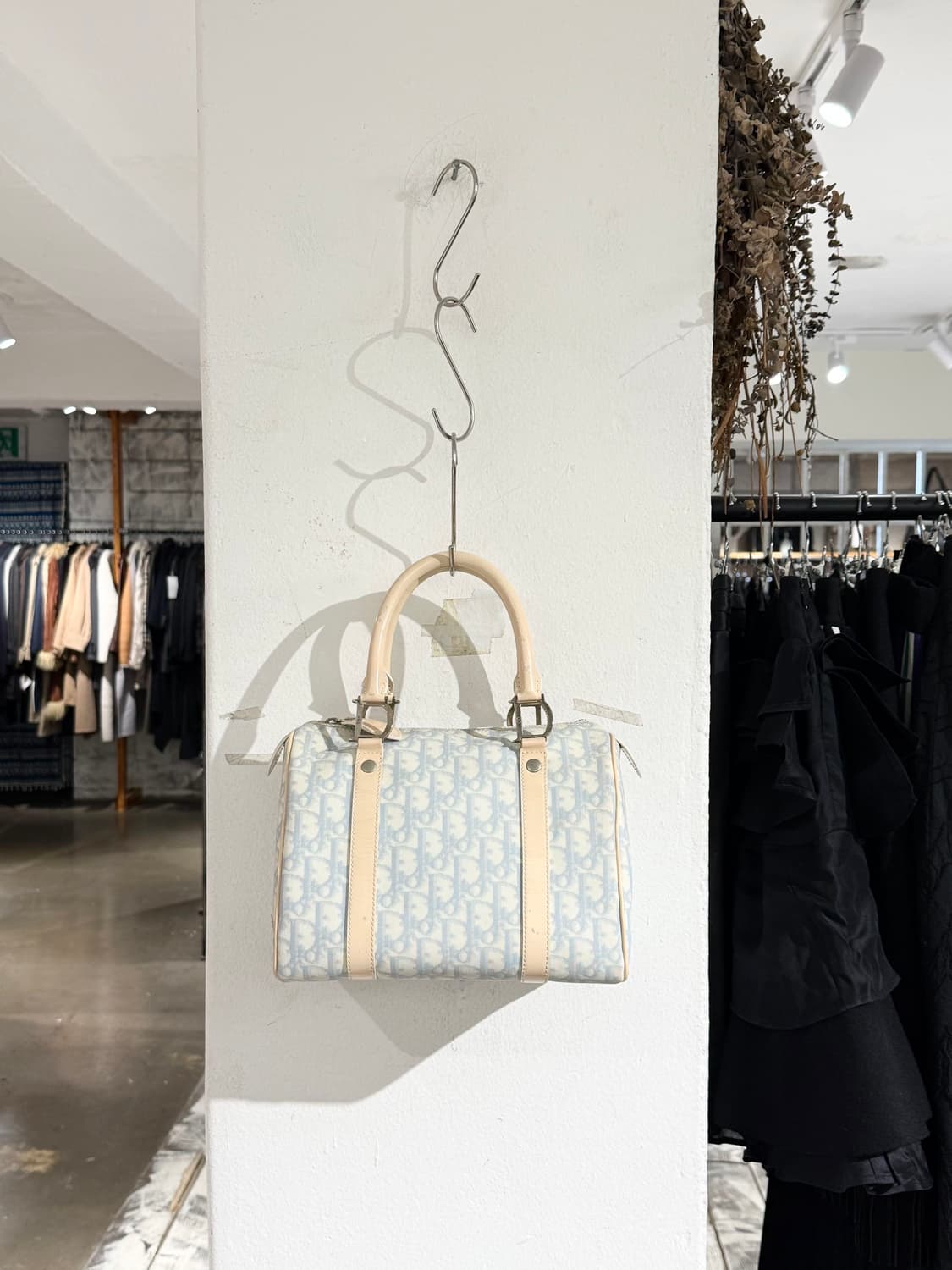 크리스찬 디올 스카이블루 오블리크 보스턴백 상품이미지2