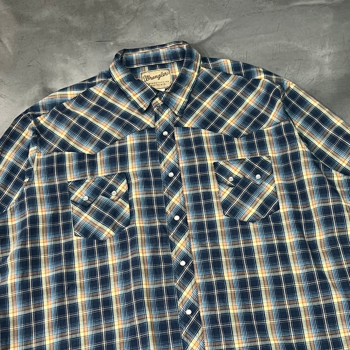  랭글러 체크 웨스턴 셔츠 y15026 상품이미지3