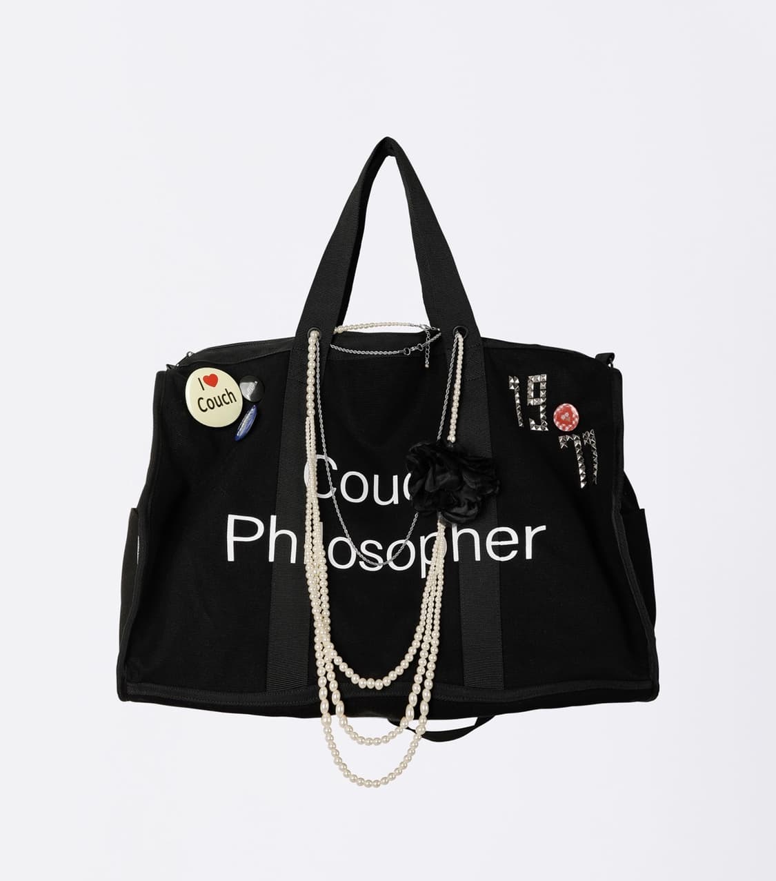 스컬프터 보스턴 백 Summer Boston Bag Black 해 상품이미지2