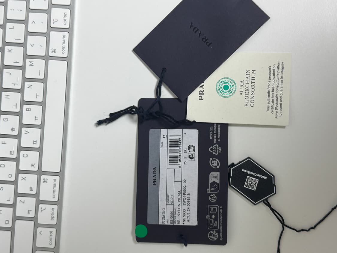 프라다 sgn955 리나일론 패딩 52 상품이미지4