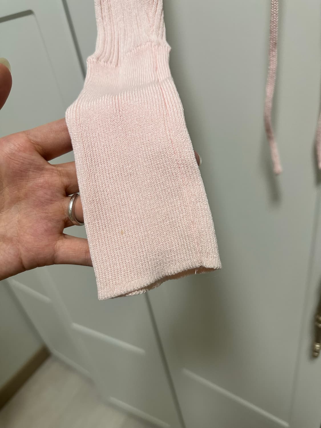 쓰리타임즈 릿볼레로 핑크 + 스완쉬폰 스커트 핑크 s 세트 상품이미지5