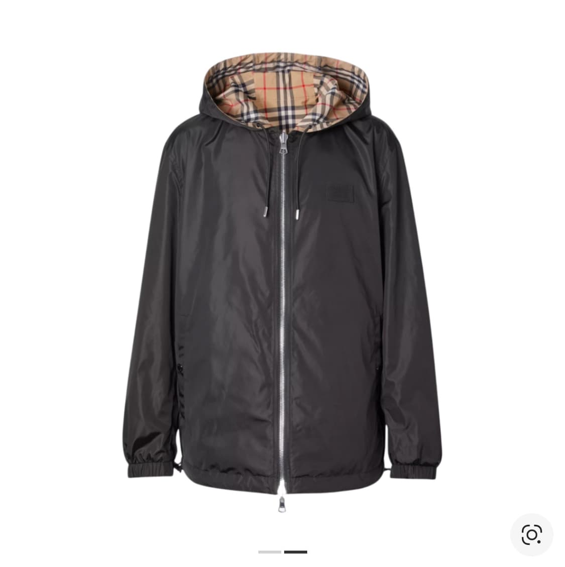 버버리 리버시블 빈티지 체크 후드 자켓 아카이브 베이지 상품이미지1