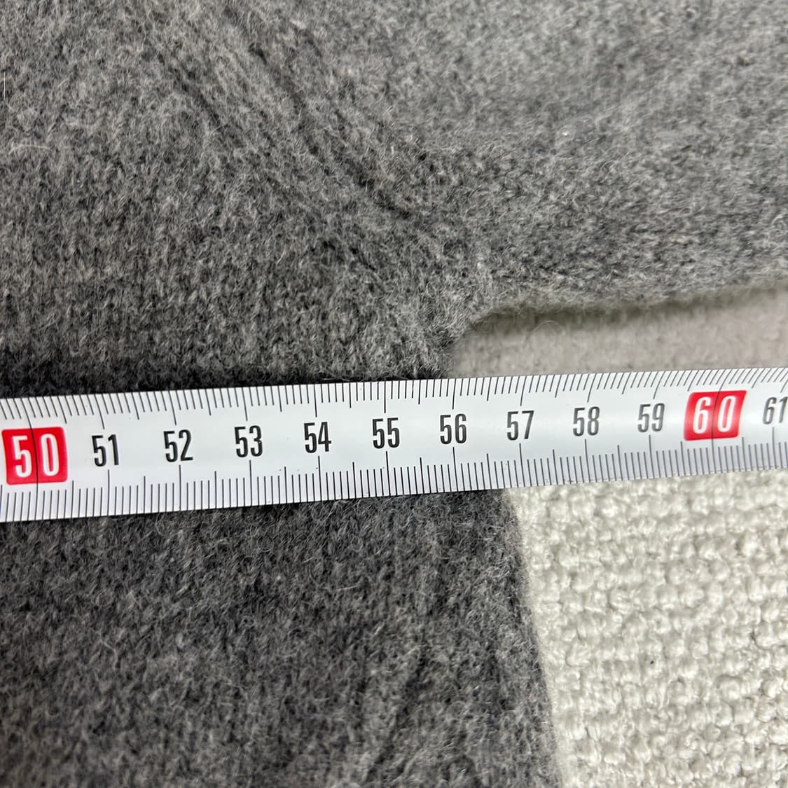 SATUR 그레이 니트 스웨터 m 상품이미지6