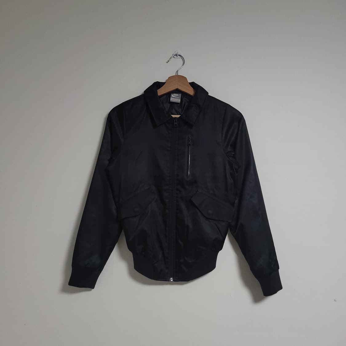 (S) NIKE 나이키 여성 블랙 봄버 자켓 점퍼 상품이미지1