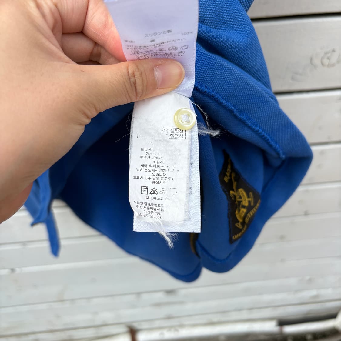 Polo 폴로 빅포니 블랙와치 폴로팀 반팔 카라티 상품이미지10