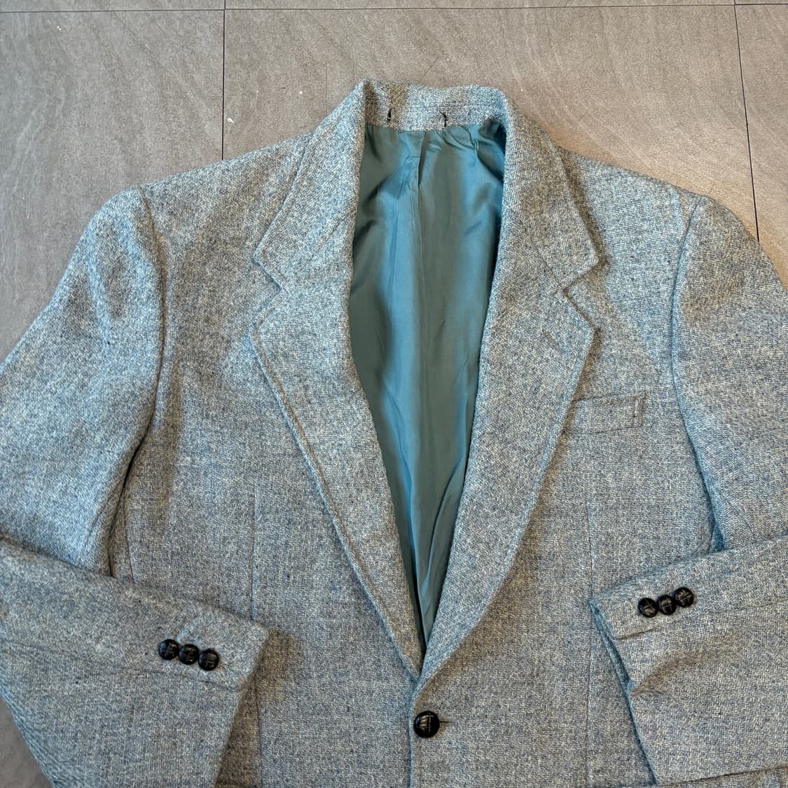 빈티지 해리스트위드 울 자켓  상품이미지3