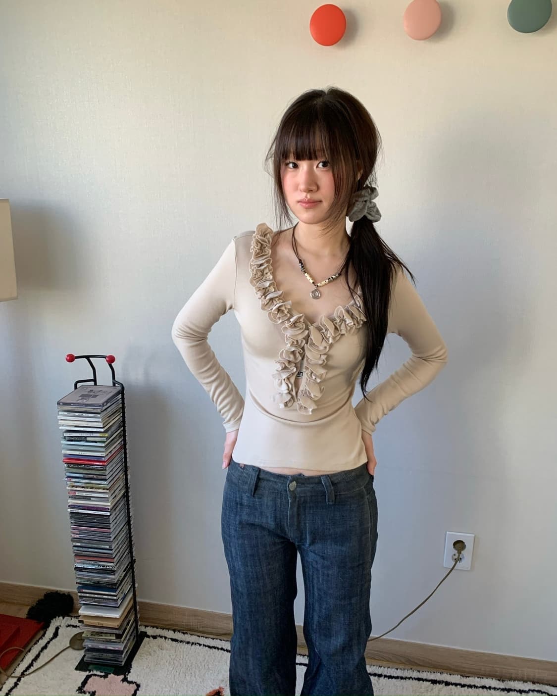 Notify denim stitch pants 상품이미지5