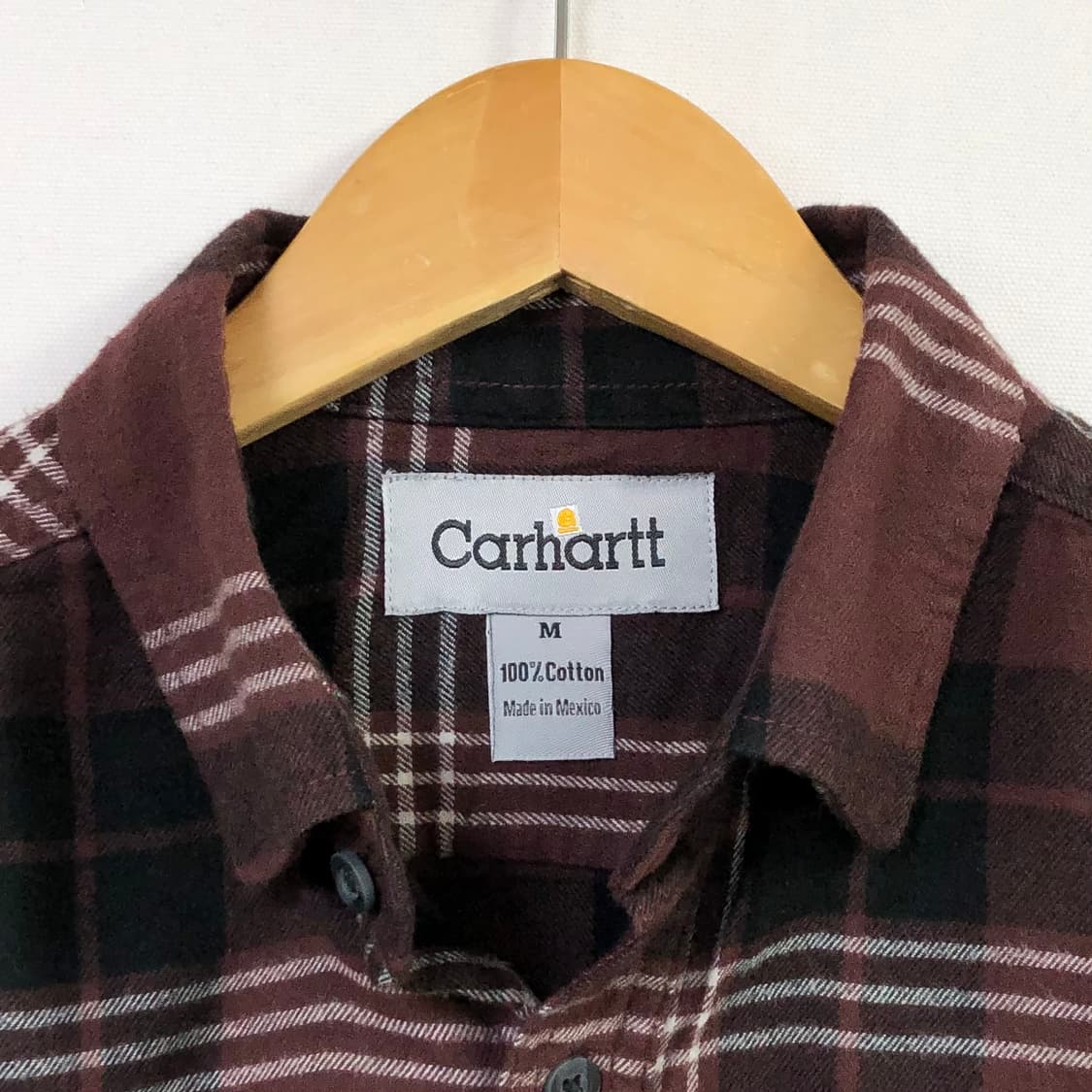 M 칼하트 체크 워크 남방 상품이미지3