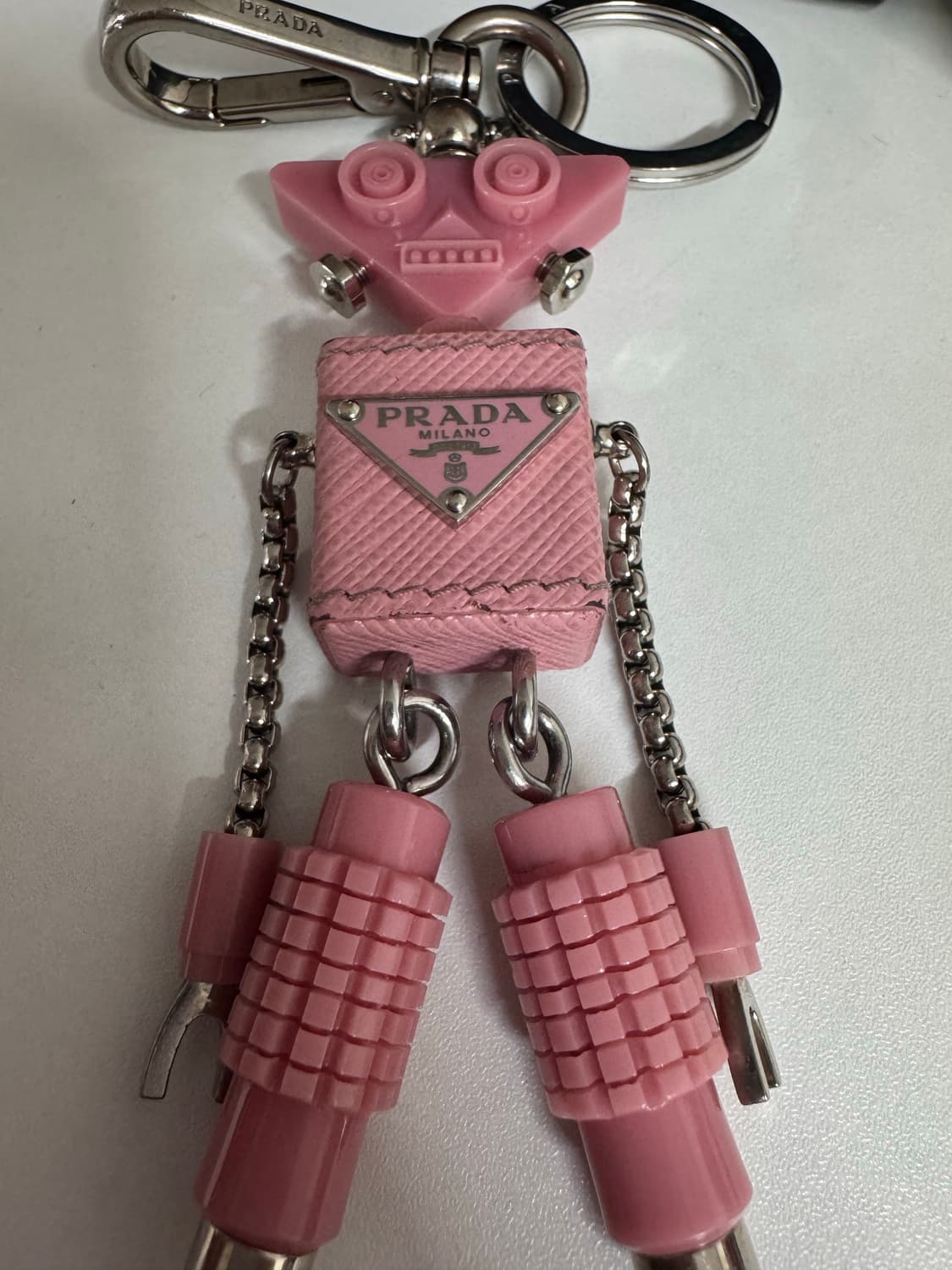 프라다 로봇키링 핑크 풀박스(백회점구매) 상품이미지3