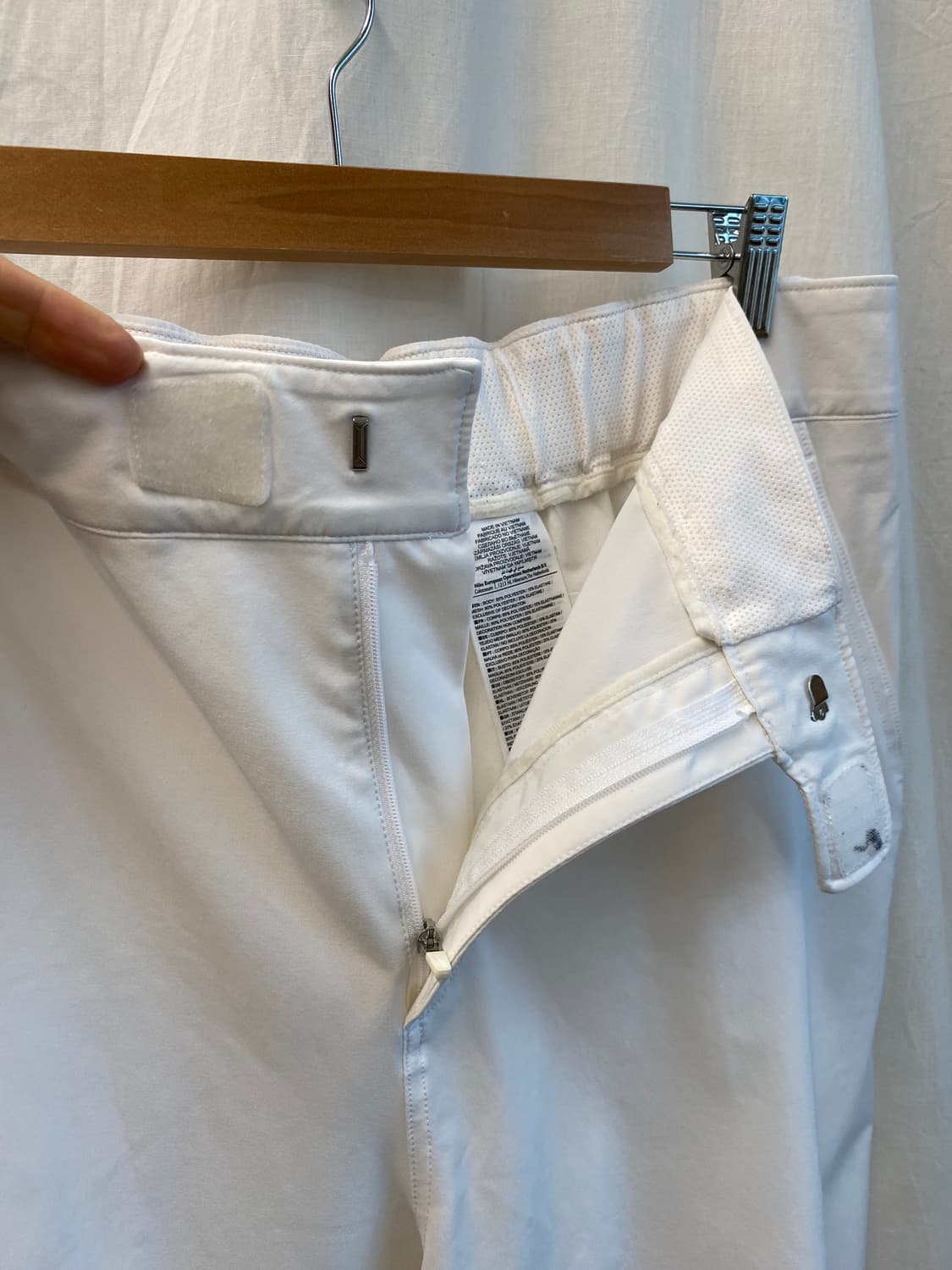 NIKE 화이트 밴딩숏츠(MEN L) 상품이미지5