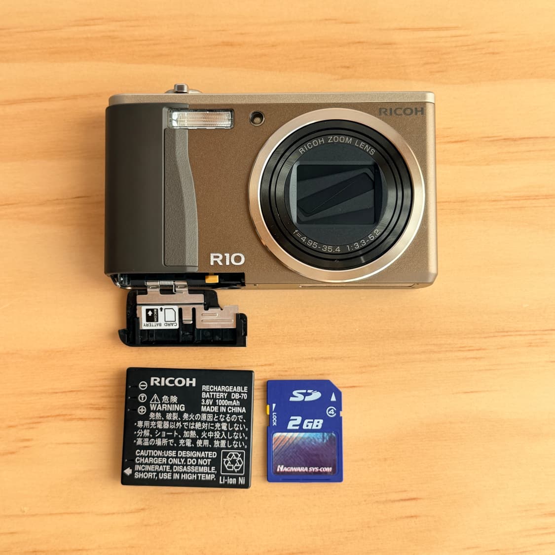 ✨레어 <A+급>풀세트 박스✨  Ricoh 리코 R10 브라운 상품이미지7