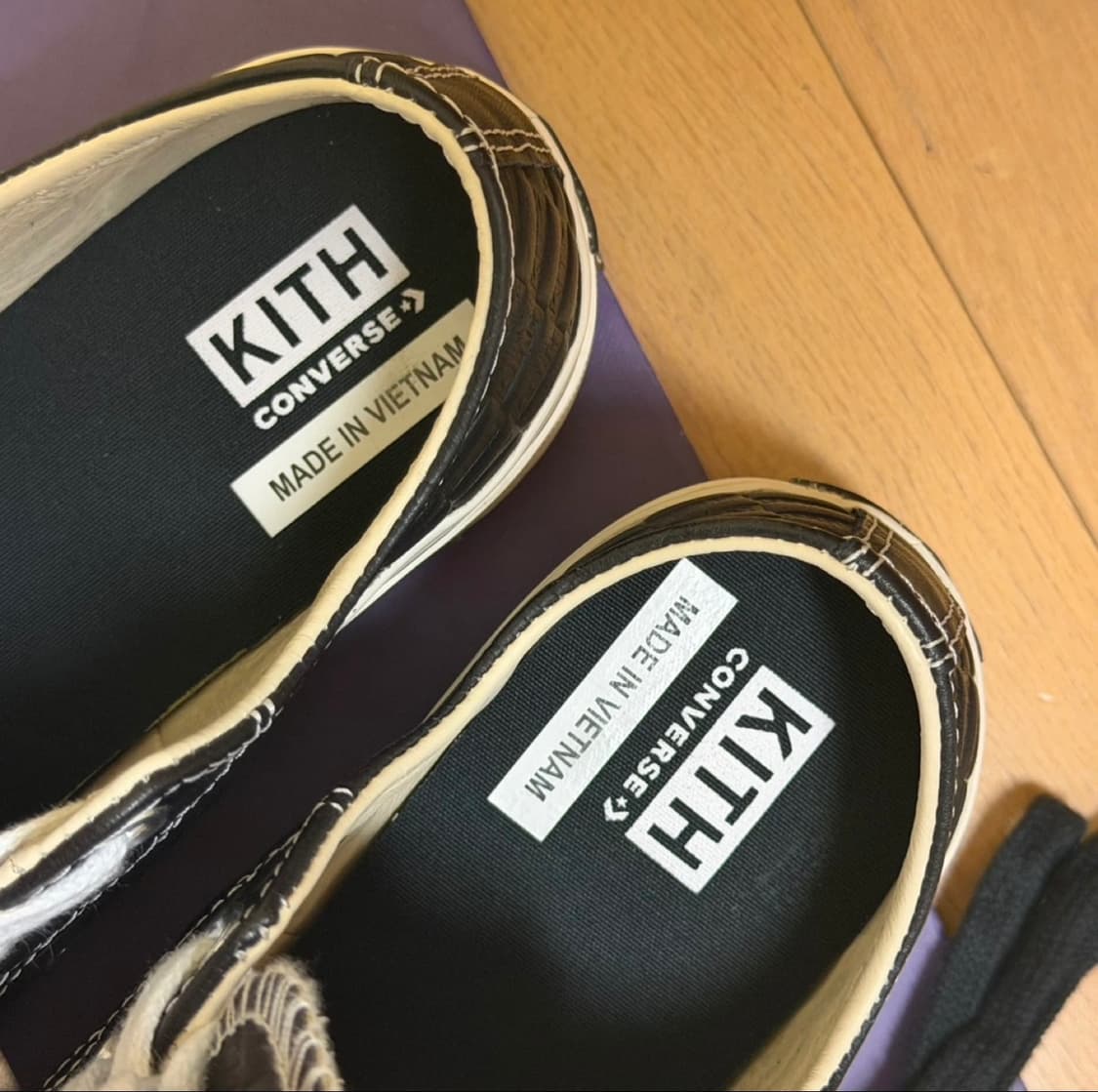 컨버스 x KITH 척테일러 1970 OX 블랙 상품이미지6