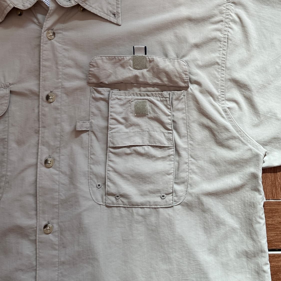 Columbia fishing 1/2 shirts 상품이미지4