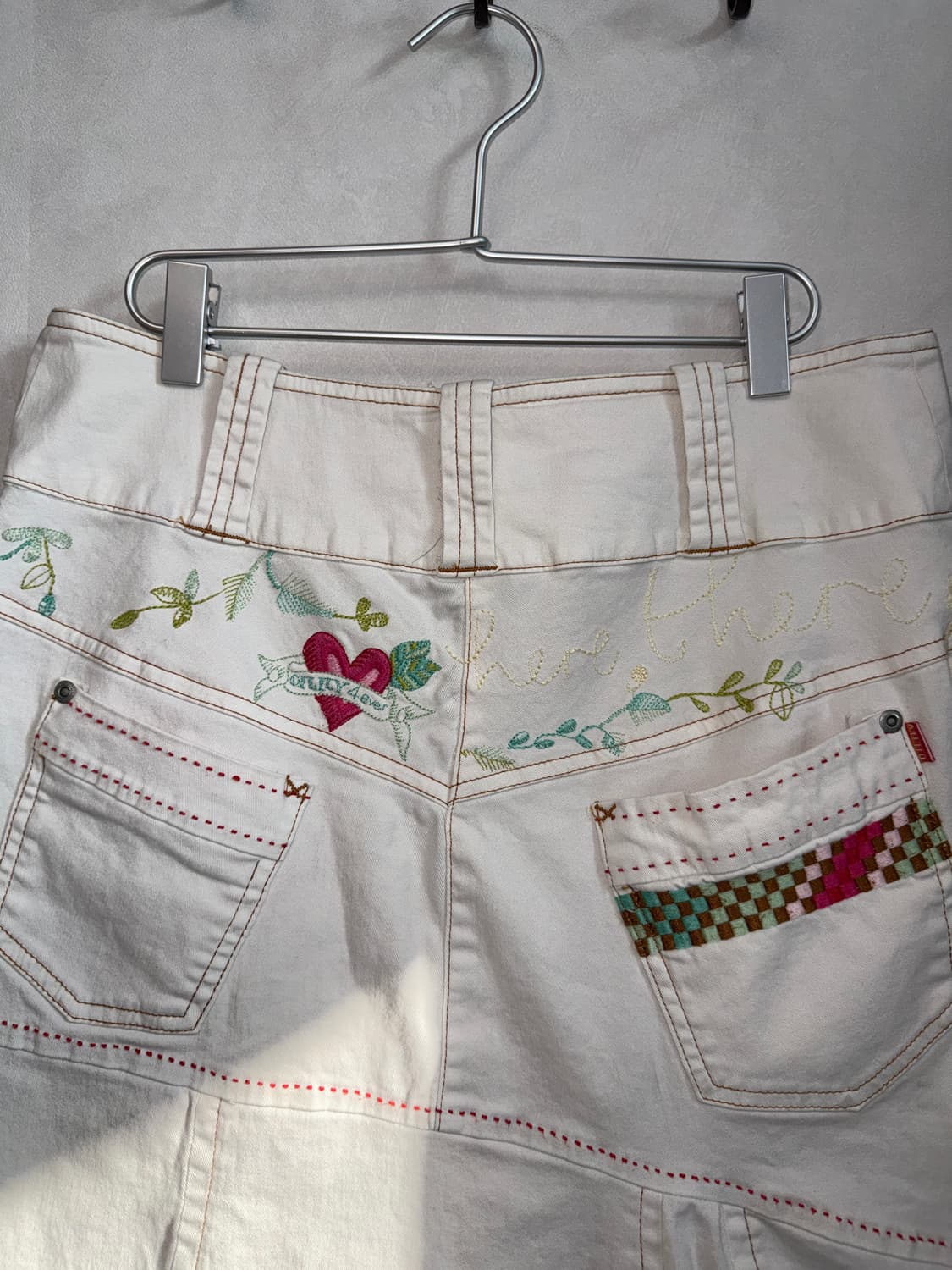 Oilily white bohemian flower pocket sk 상품이미지6