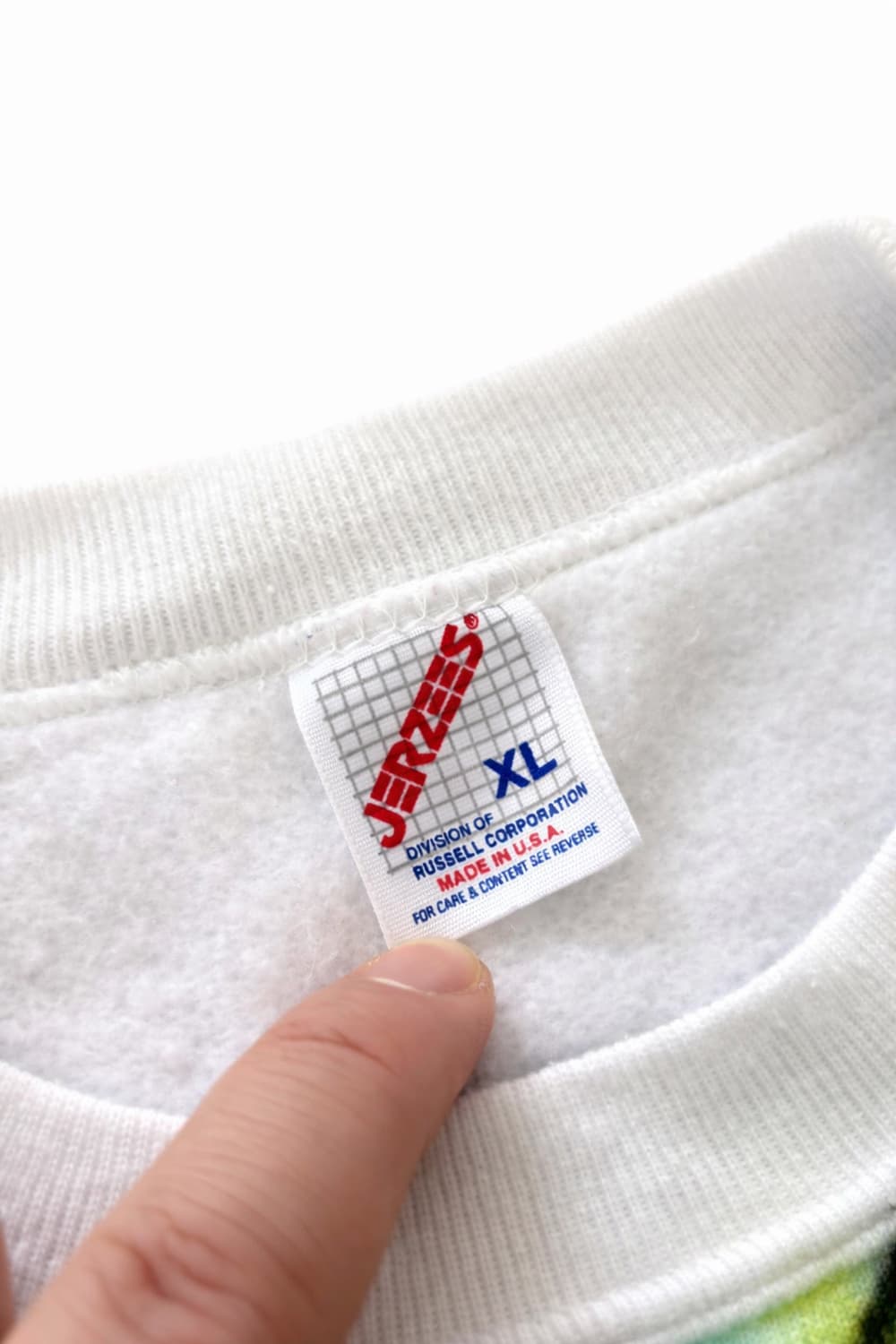  80s Jerzees 에어 브러쉬 스웻셔츠 XL 상품이미지8
