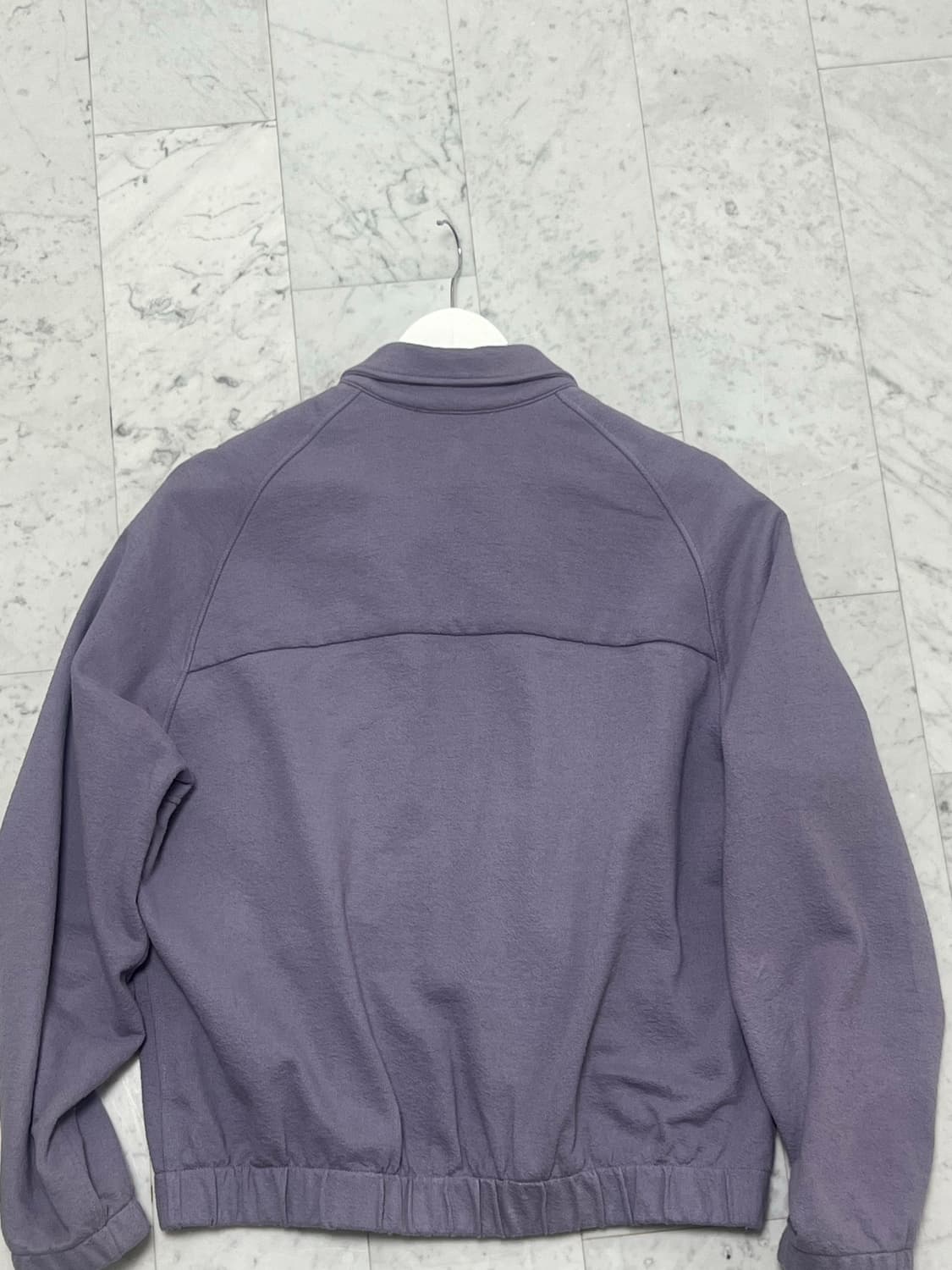 lady white co. 텍스처 코치 자켓 라벤더 / L 상품이미지4