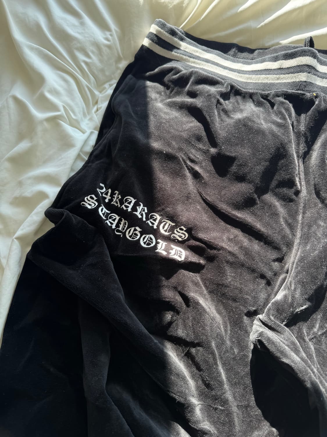 24karats Stay Gold Exile 벨루어 팬츠 상품이미지4