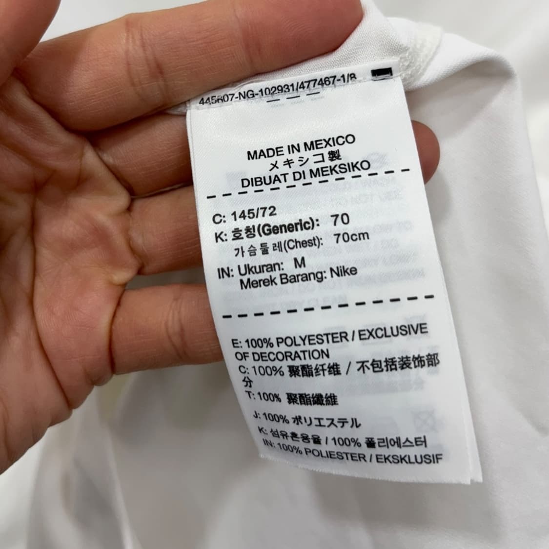 나이키 우먼 드라이핏 긴팔티 상품이미지5