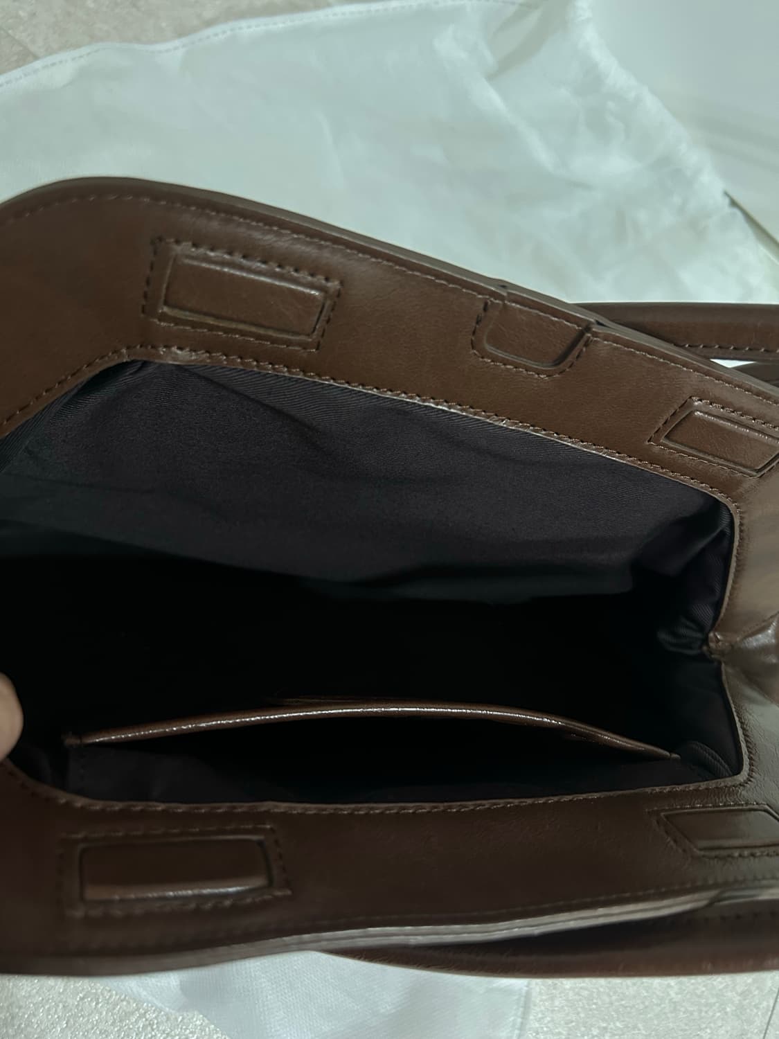 텔레포노 CALLING BAG LARGE - BROWN 상품이미지4