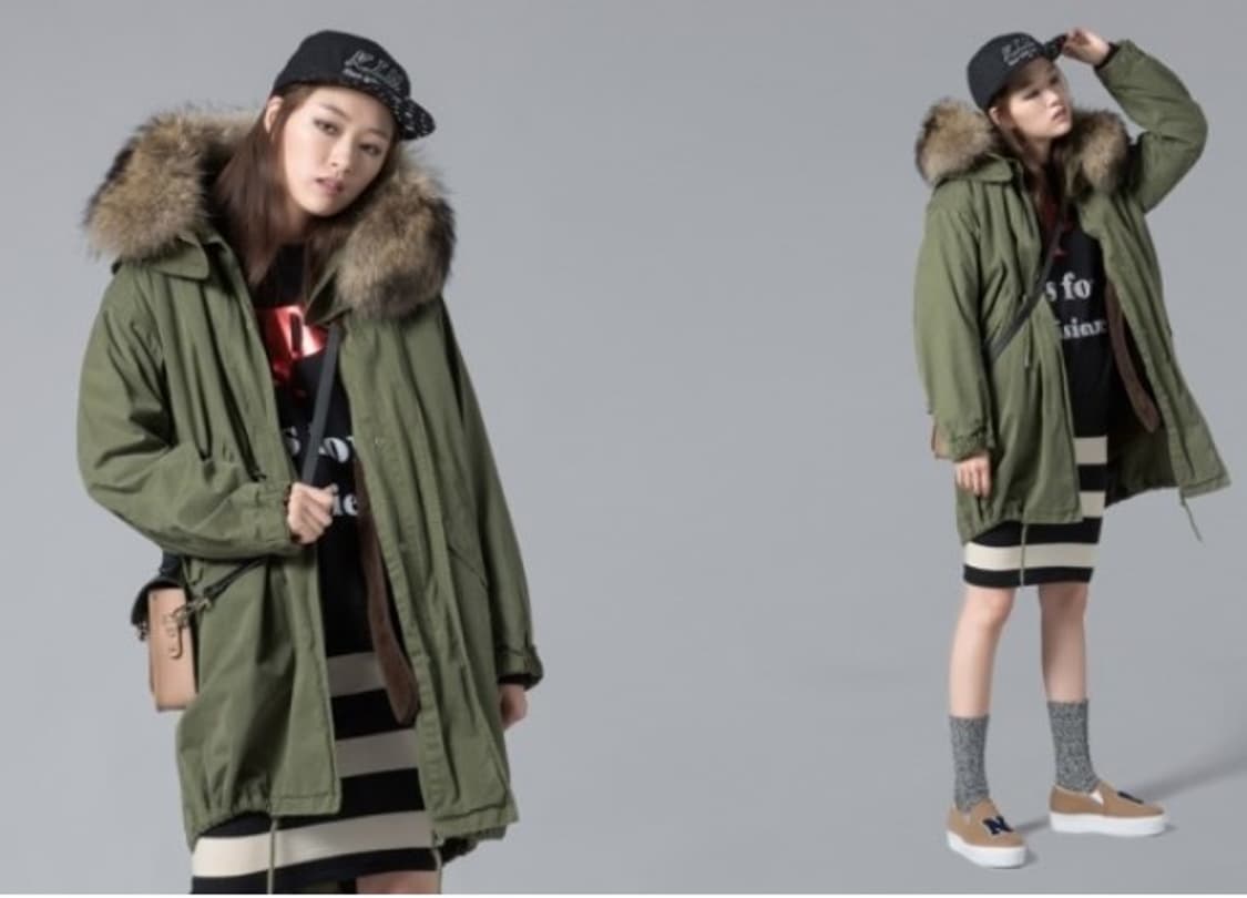 Beaker 비이커 라쿤퍼 야상 점퍼  상품이미지1