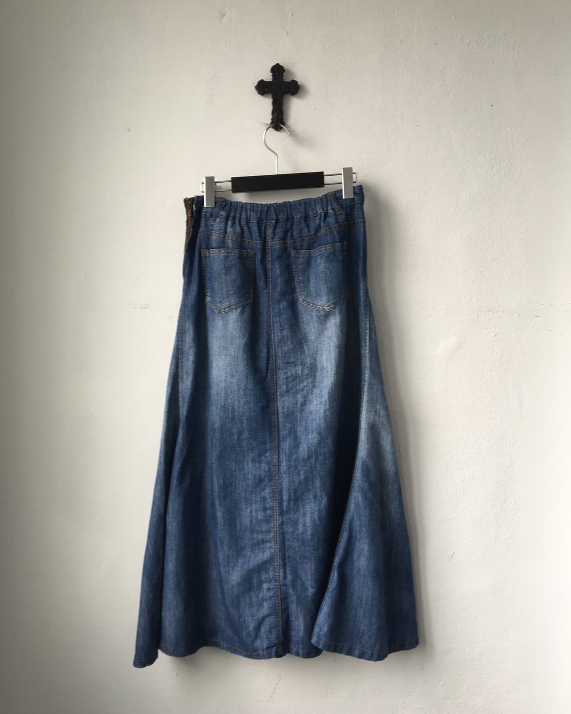 Lace up point long skirt 상품이미지2