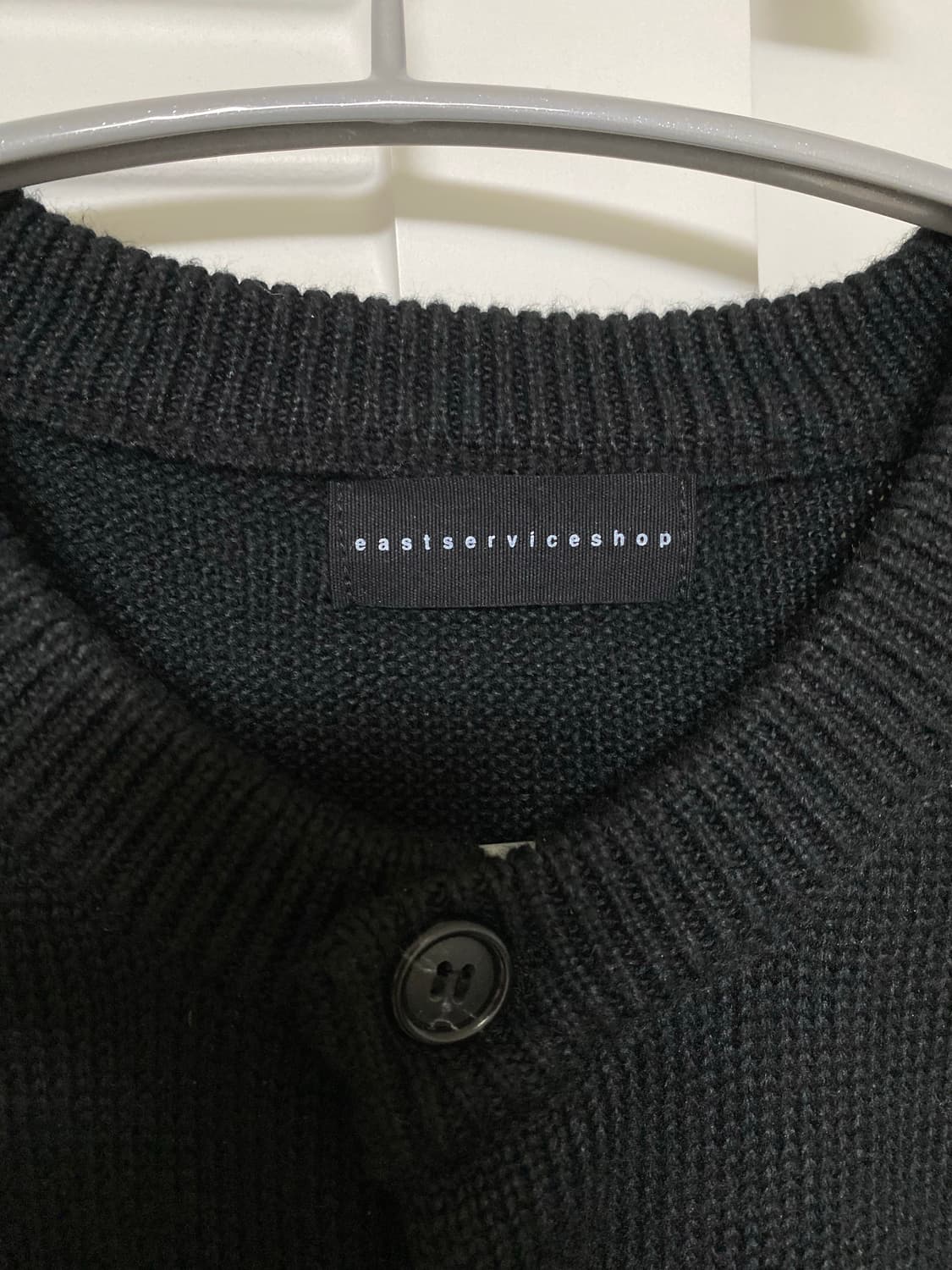 이스트서비스샵 엘보우 도트 니트 가디건 상품이미지4