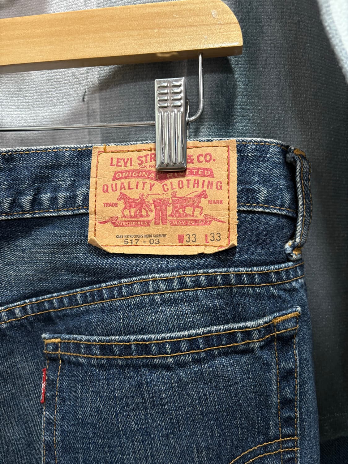 리바이스 517 데님팬츠 상품이미지5