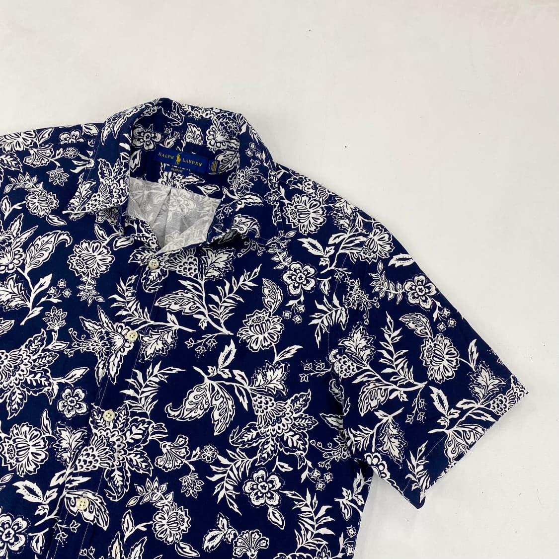 폴로 신형 패턴 하와이안 하프 셔츠 (100) 상품이미지1