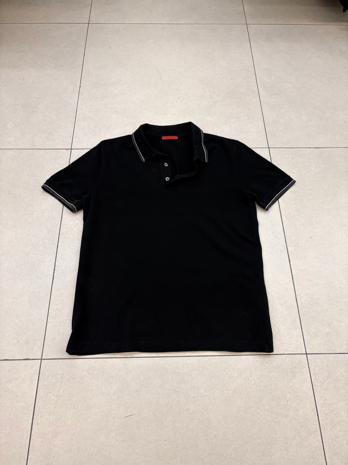 프라다 스포츠 코튼 카라티 상품이미지3