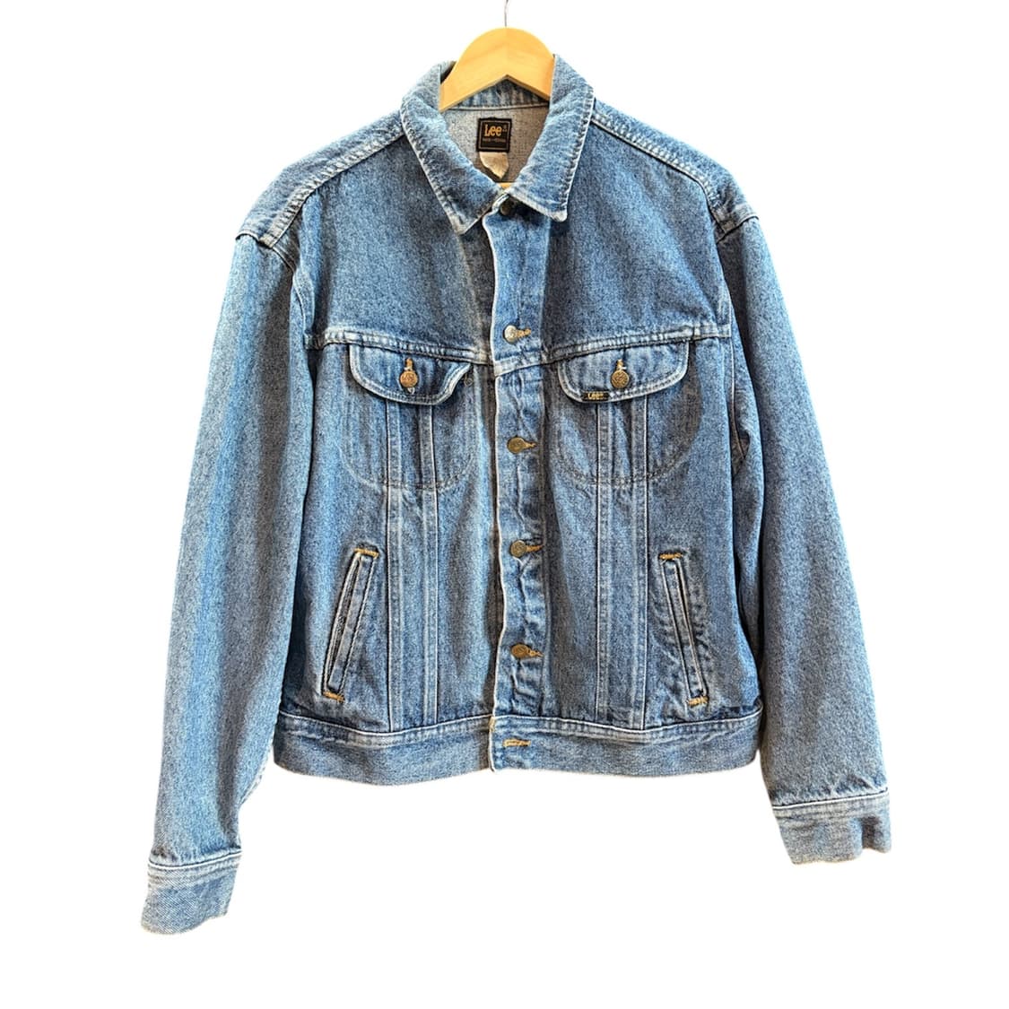 [L] 90s Lee 101j 라이더 데님 자켓 USA 상품이미지1