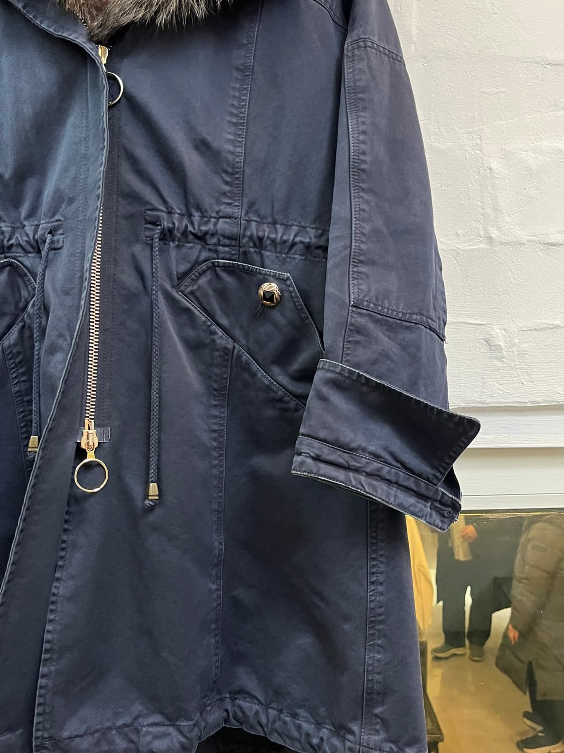 Project Foce 이태리 마모트 퍼 후드 트리밍 자켓 42 상품이미지4